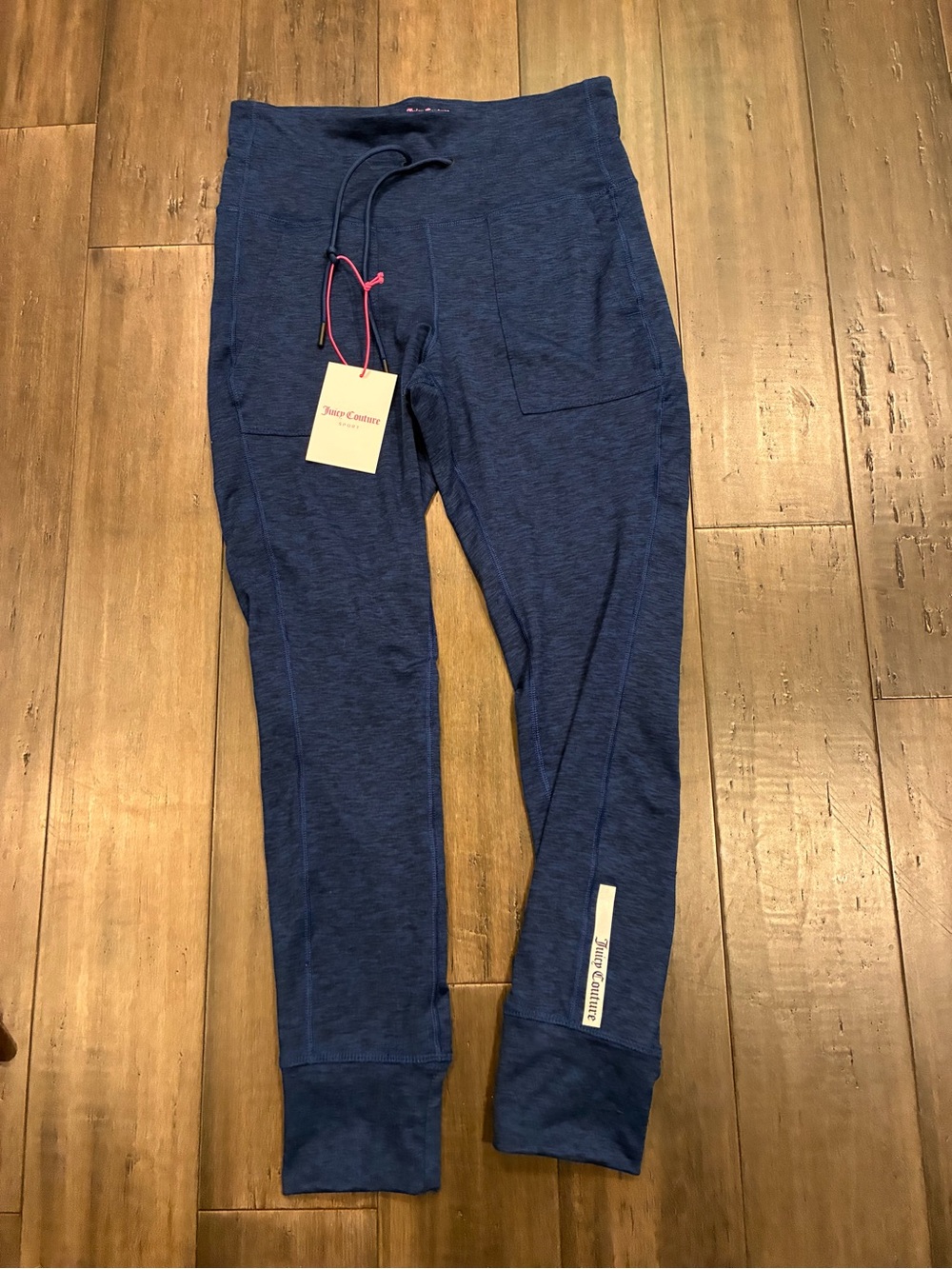 Juicy Couture Women’s Navy Cuffed Drawstring Joggers NWT medium